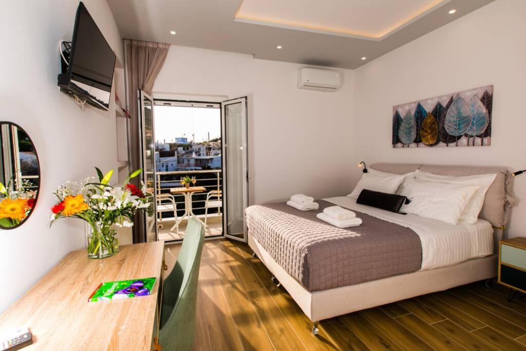 Chrysi'S Ocean View Retreat Villa Kerames Ngoại thất bức ảnh