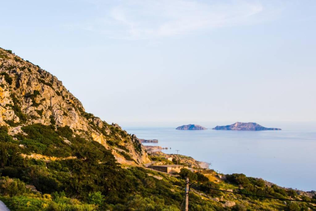 Chrysi'S Ocean View Retreat Villa Kerames Ngoại thất bức ảnh