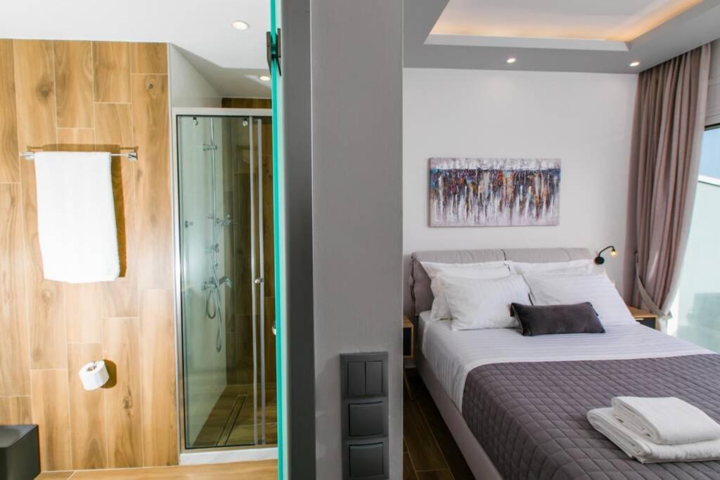 Chrysi'S Ocean View Retreat Villa Kerames Ngoại thất bức ảnh
