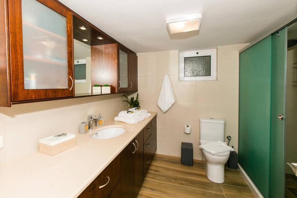 Chrysi'S Ocean View Retreat Villa Kerames Ngoại thất bức ảnh