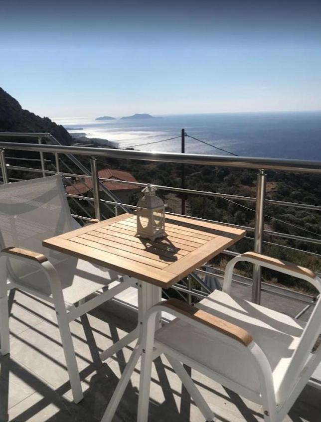 Chrysi'S Ocean View Retreat Villa Kerames Ngoại thất bức ảnh